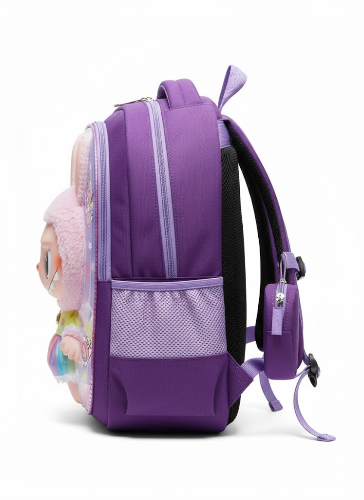 Kids 3D Cartoon School Backpack – Lightweight, Waterproof & Fun Design (Small Size)